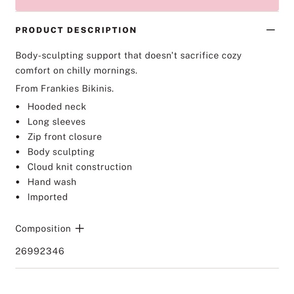 Mini cropped sweater in dark gray ribbed size small - Picture 9 of 10